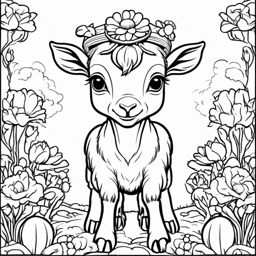 Easter coloring page, level 2 Fun